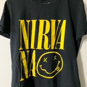 Nirvana band tee